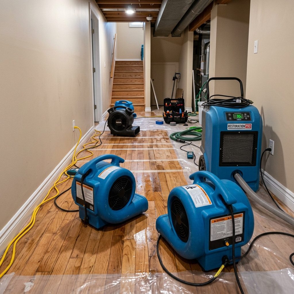 Basement Flood Recovery