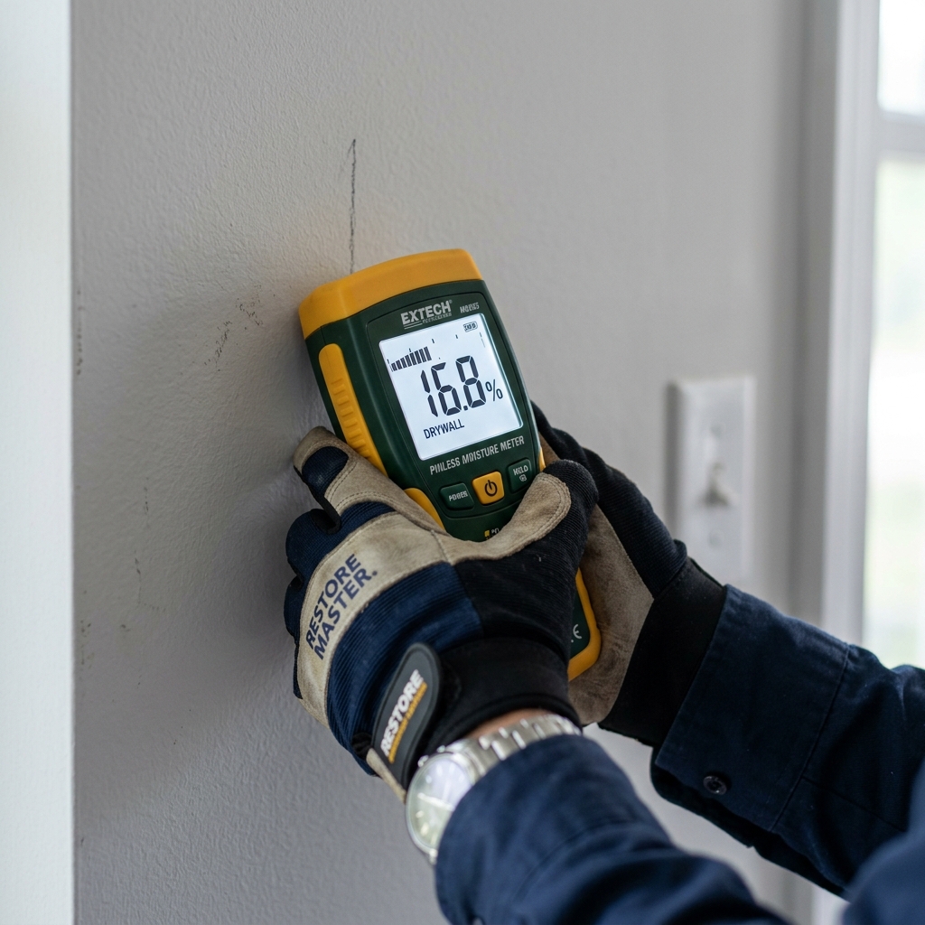 Drywall Moisture Diagnostic Testing