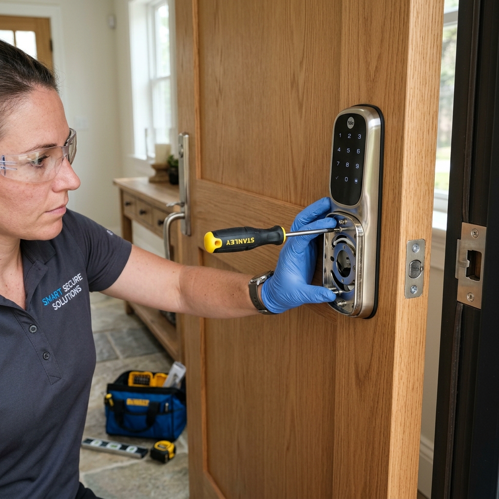 Smart Deadbolt Installation