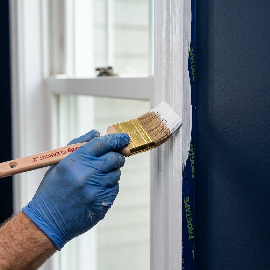 Precision Paint Trim Work Cutting