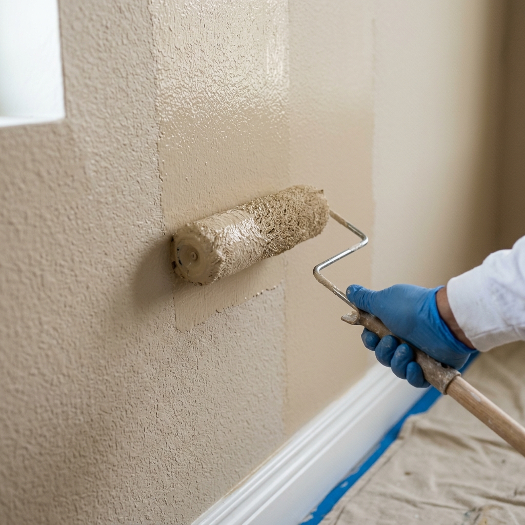 Drywall Roller Application